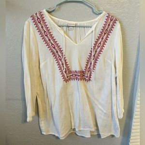 Merona Flowy Blouse M